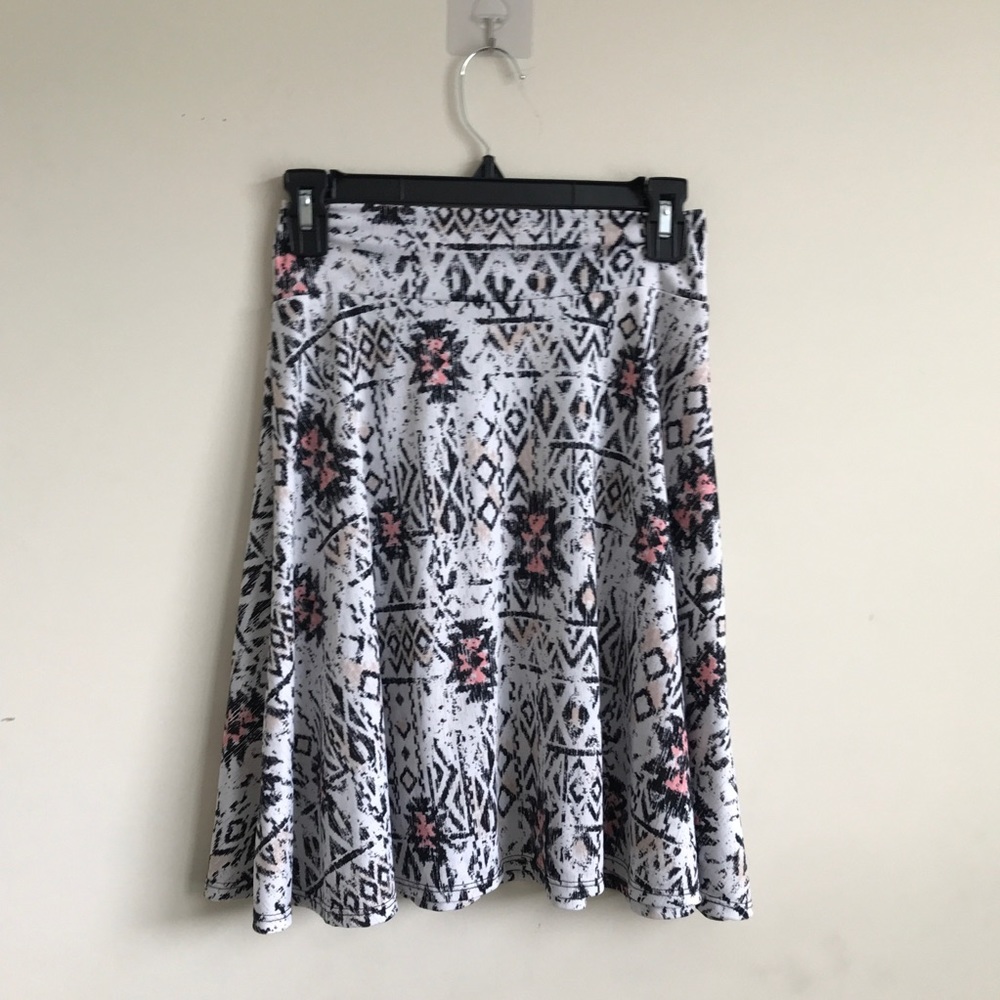 patterned girls skirt